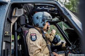 [VIDEO] Gotowi do podjęcia najtrudniejszych zadań. Black Hawk który niedawno wrócił z działań ratowniczo-gaśniczych w Turcji.