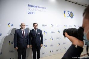 Wizyta ministra Raua na Ukrainie. W swoim wystąpieniu minister Rau nawiązał do rosyjskiej propozycji przekazanej Stanom Zjednoczonym w kontekście ostatniej eskalacji napięcia pomiędzy Rosją a Kijowem
