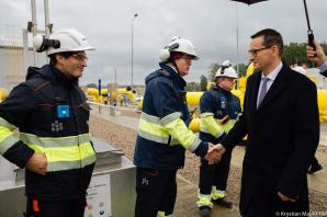 [VIDEO] Premier Mateusz Morawiecki podczas otwarcia Baltic Pipe: dziś rozpoczynamy epokę suwerenności energetycznej