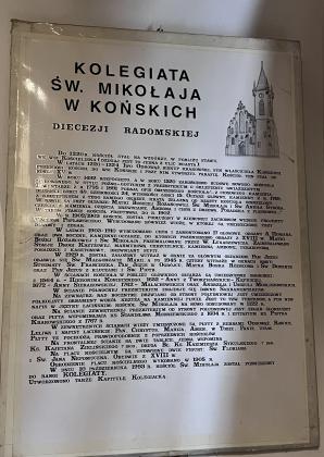 Słowo na niedzielę 26 listopada, UROCZYSTOŚĆ JEZUSA CHRYSTUSA, KRÓLA WSZECHŚWIATA z kolegiaty w Końskich
