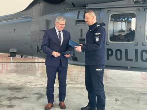 [VIDEO] Stawiamy na nowoczesność – piąty policyjny Black Hawk odebrany