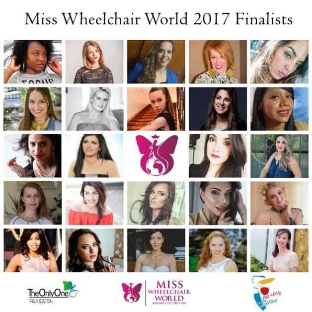 24 finalistki Miss Wheelchair World 2017 - wybrane!